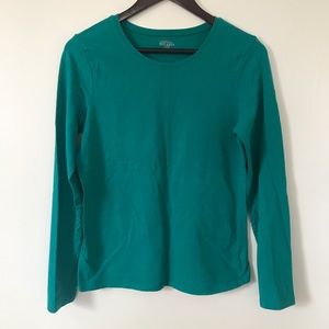 Old navy teal long sleeve tee